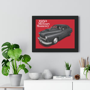 1950 Mercury Monterey Framed Poster