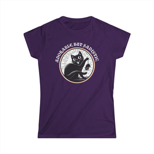 Adorable But Sadistic on Women's Softstyle Tee