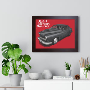 1950 Mercury Monterey Framed Poster