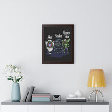 Load image into Gallery viewer, 80s Monsters Framed Poster
