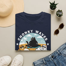 Load image into Gallery viewer, Chonky Waves T-Shirt on Softstyle

