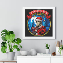 Load image into Gallery viewer, Santa Voorhees Framed Vertical Poster
