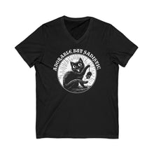 Load image into Gallery viewer, Adorable But Sadistic on Bella+Canvas V-Neck
