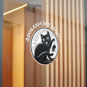 Adorable But Sadistic Die-Cut Stickers (DTF)