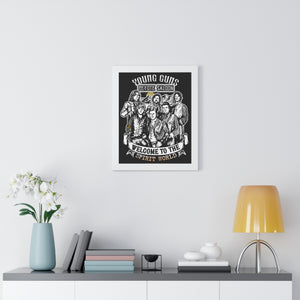Young Guns Peyote Saloon Framed Poster