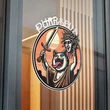 Load image into Gallery viewer, Purrseus Cartoon-Style Die-Cut Stickers, (DTF)
