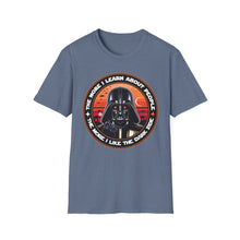 Load image into Gallery viewer, Vader Dark Side On Gildan Softstyle Tee
