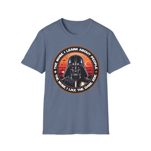 Vader Dark Side On Gildan Softstyle Tee