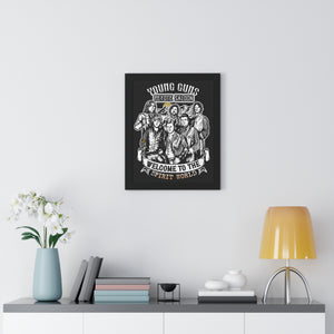 Young Guns Peyote Saloon Framed Poster