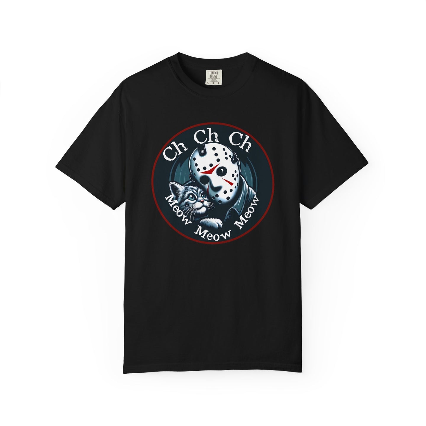 Jason Cat Lover on Comfort Colors
