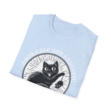 Load image into Gallery viewer, Adorable But Sadistic Cat Tee on Softstyle
