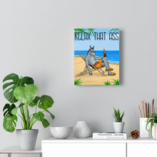 Load image into Gallery viewer, Relax Donkey on 8 X 10 Canvas Gallery Wrap
