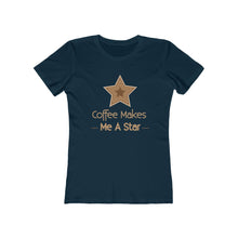 Load image into Gallery viewer, Women&#39;s Star Coffee Tee
