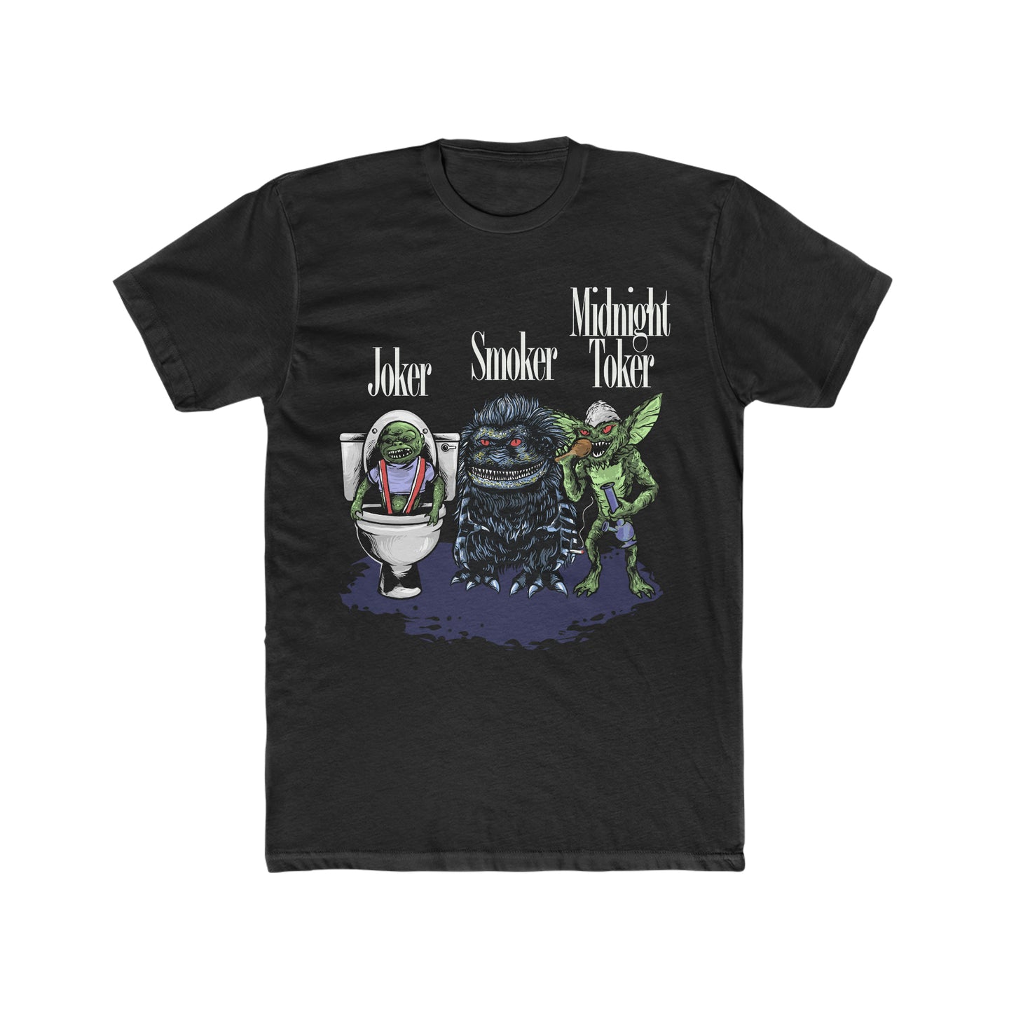 80's Monsters Tee on Next Level
