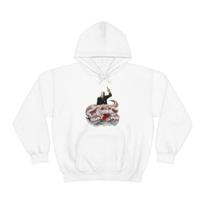 David and Falkor on Heavy Blend Hoodie