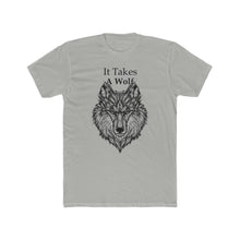 Load image into Gallery viewer, Men&#39;s Cotton Crew Wolf Tee
